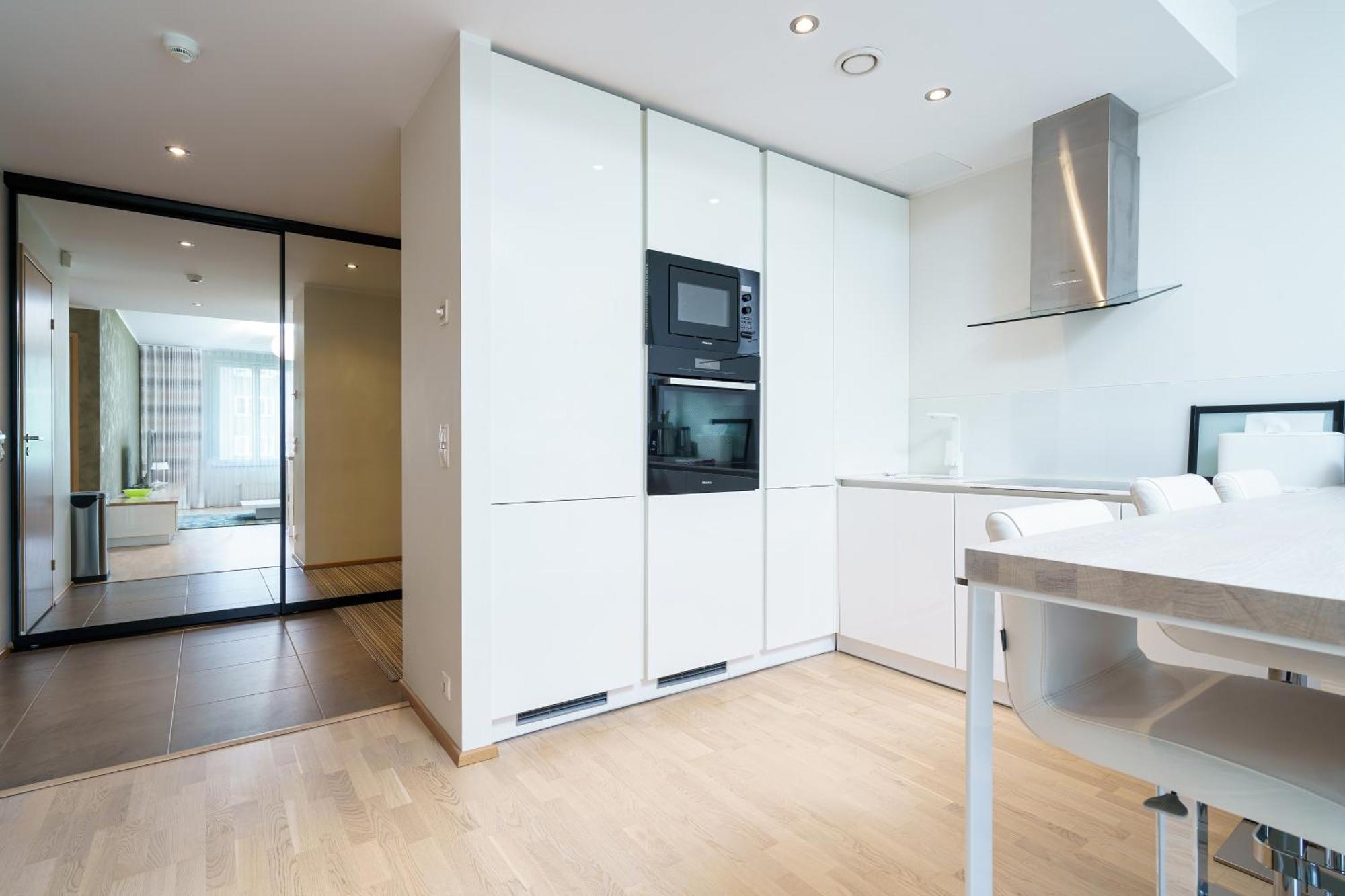 Íbúð 1-bedroom With Free Parking